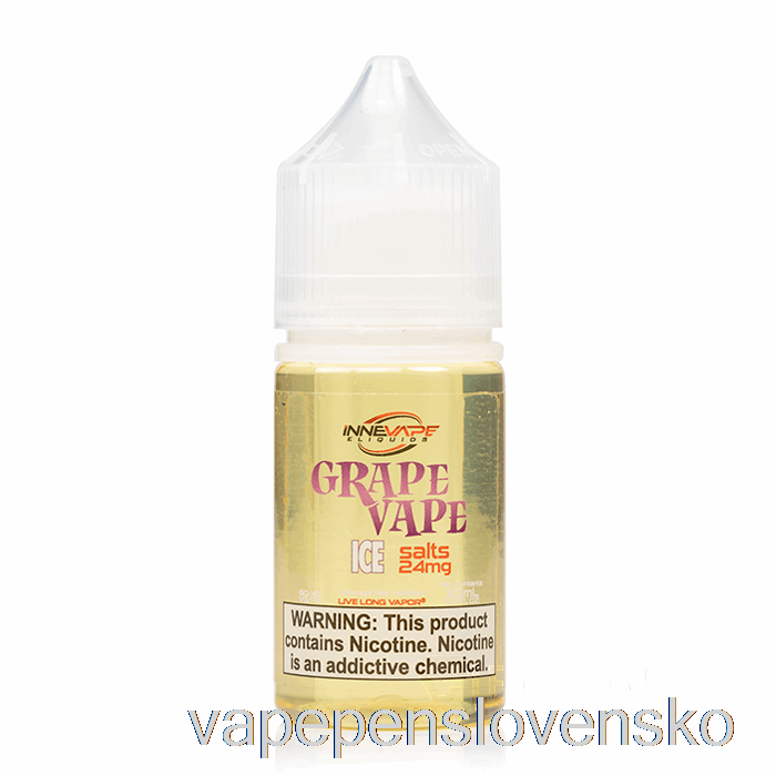Grapevape ľadové Soli - Innevape E-liquid - 30ml 24mg Vape Slovensko